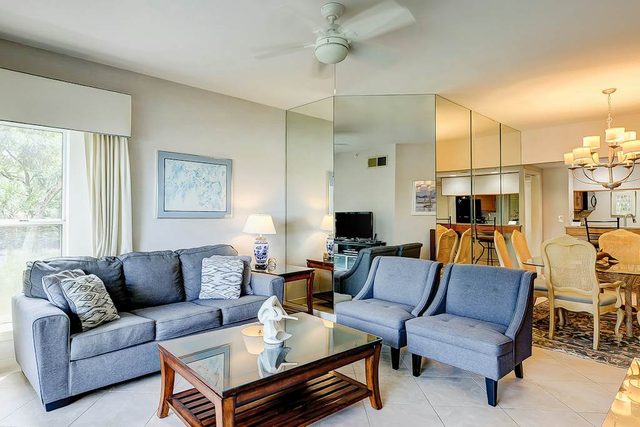 Bright, beachy condo with pools, hot tub, fast WiFi, ocean views, balcony, & AC