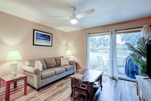2-story condo with pool, private patio, & grill - walk to beach - near Coligny