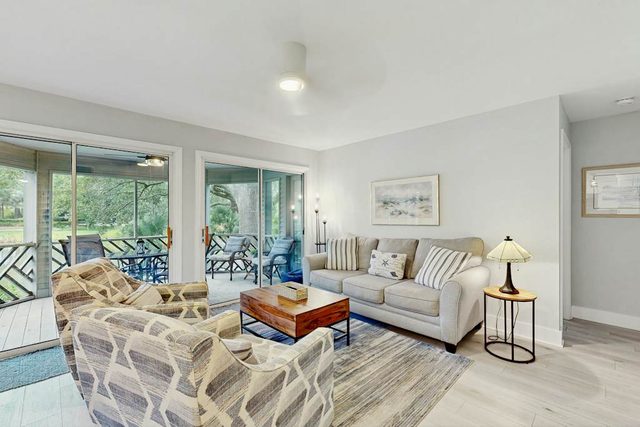 Relaxing Lagoon-View Villa Near Beach, Golf & Steps from Trails